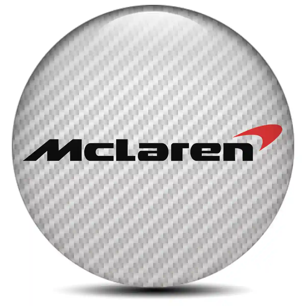 McLaren Badge Emblems Center Cap Sleek Style