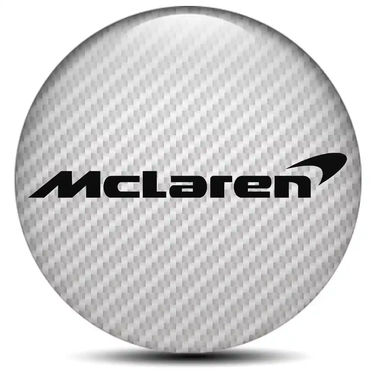 McLaren Domed Sticker Sleek Style