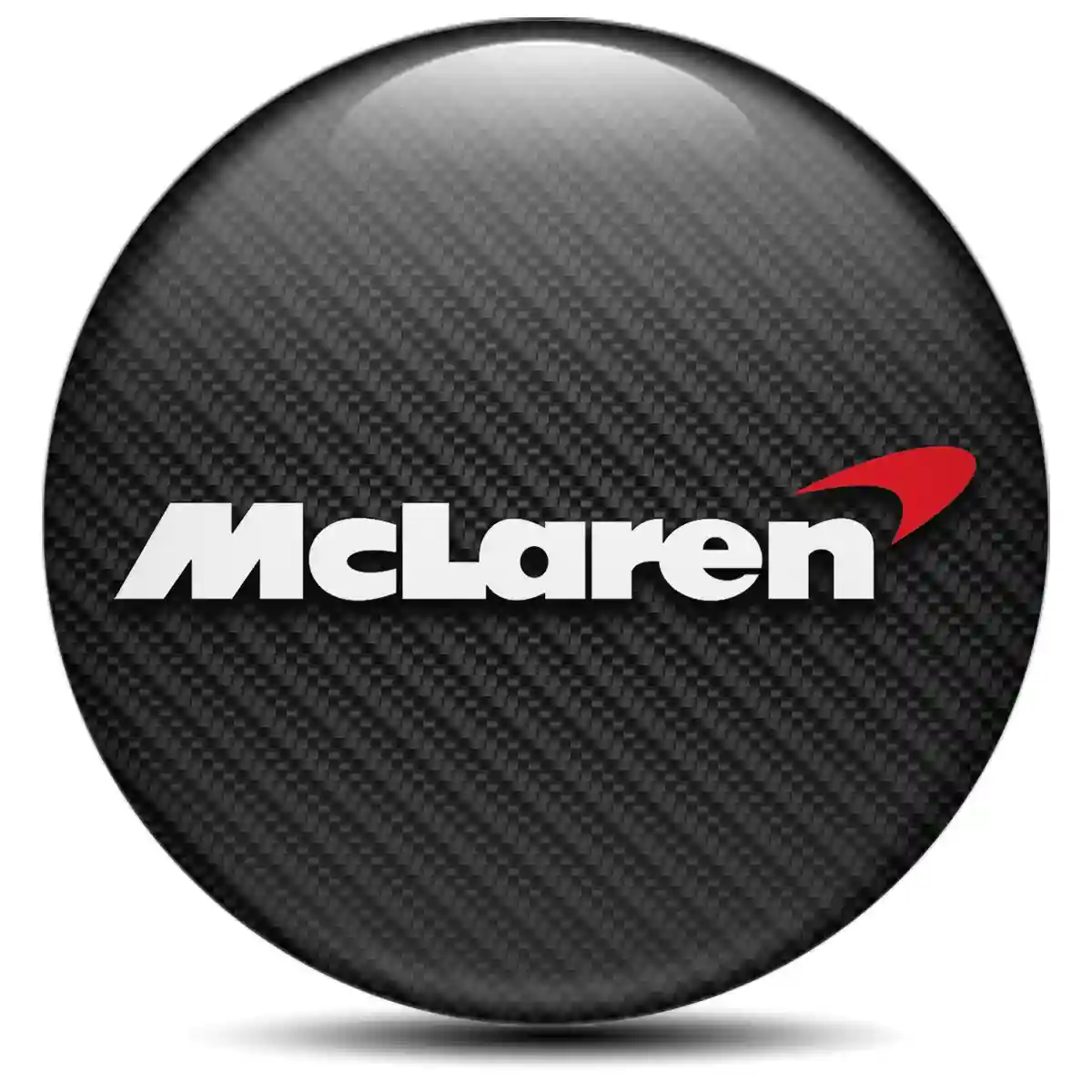 McLaren Emblem Center Hup Cap Sleek Style
