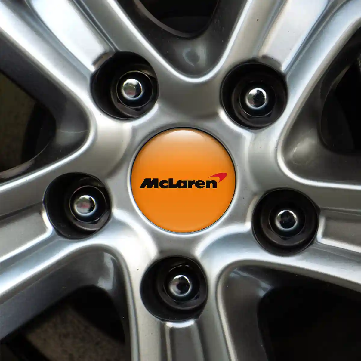 McLaren Silicone Emblem Sleek Style