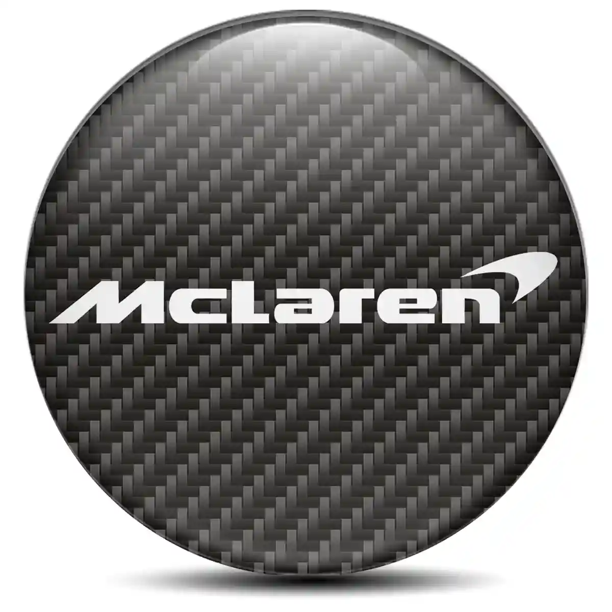McLaren Wheel Emblem Self-Adhesive Sleek Style