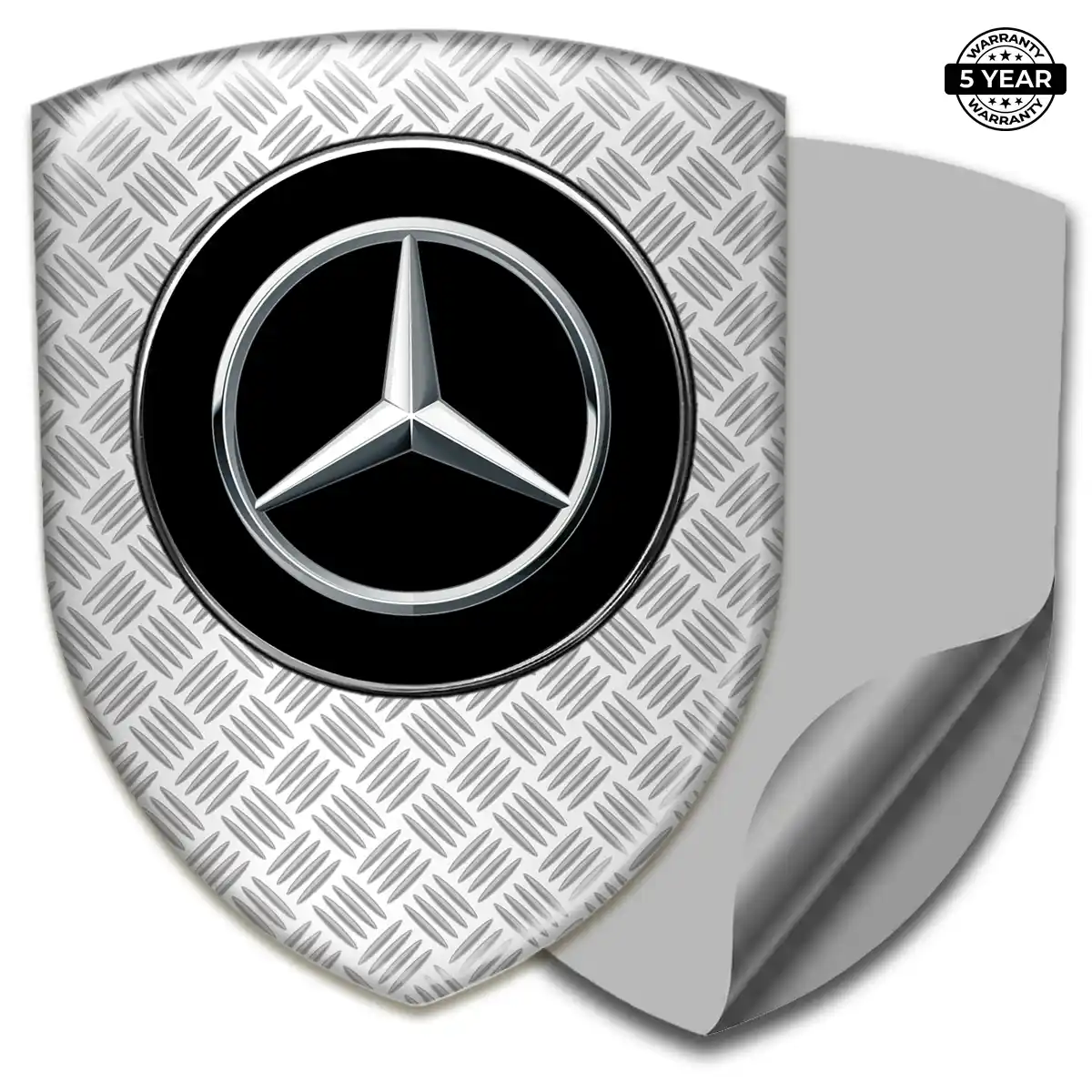 Mercedes 3D Domed Sticker Prestige Line