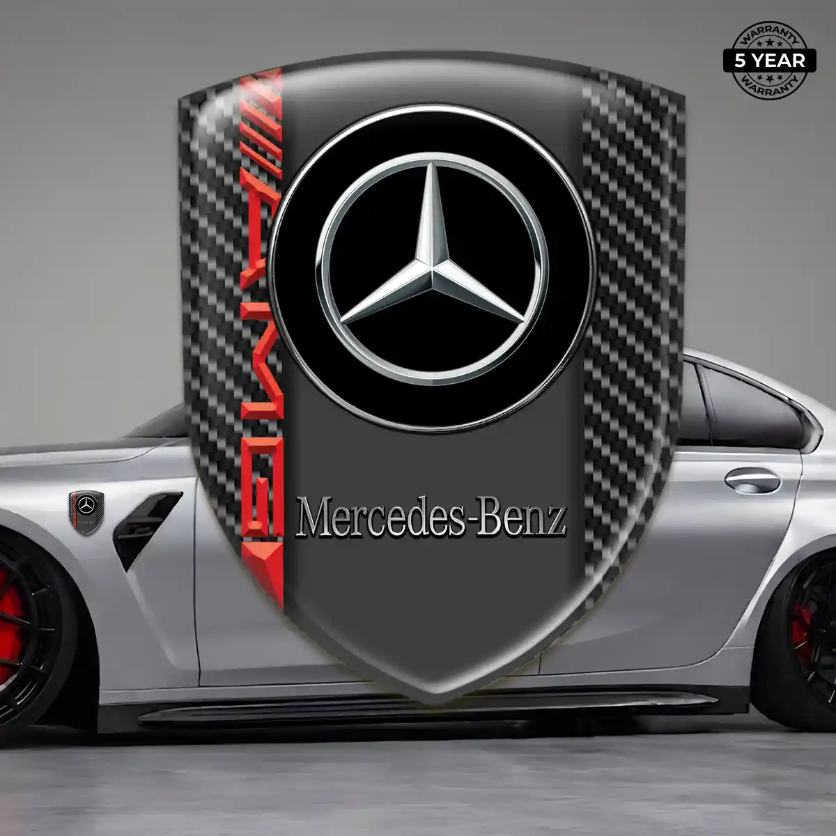 Mercedes 3D Gel Sticker Prestige Line