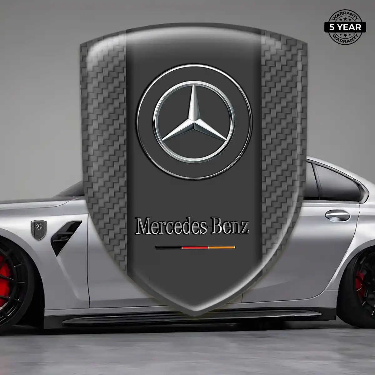 Mercedes 3D Gel Sticker Prime Quality