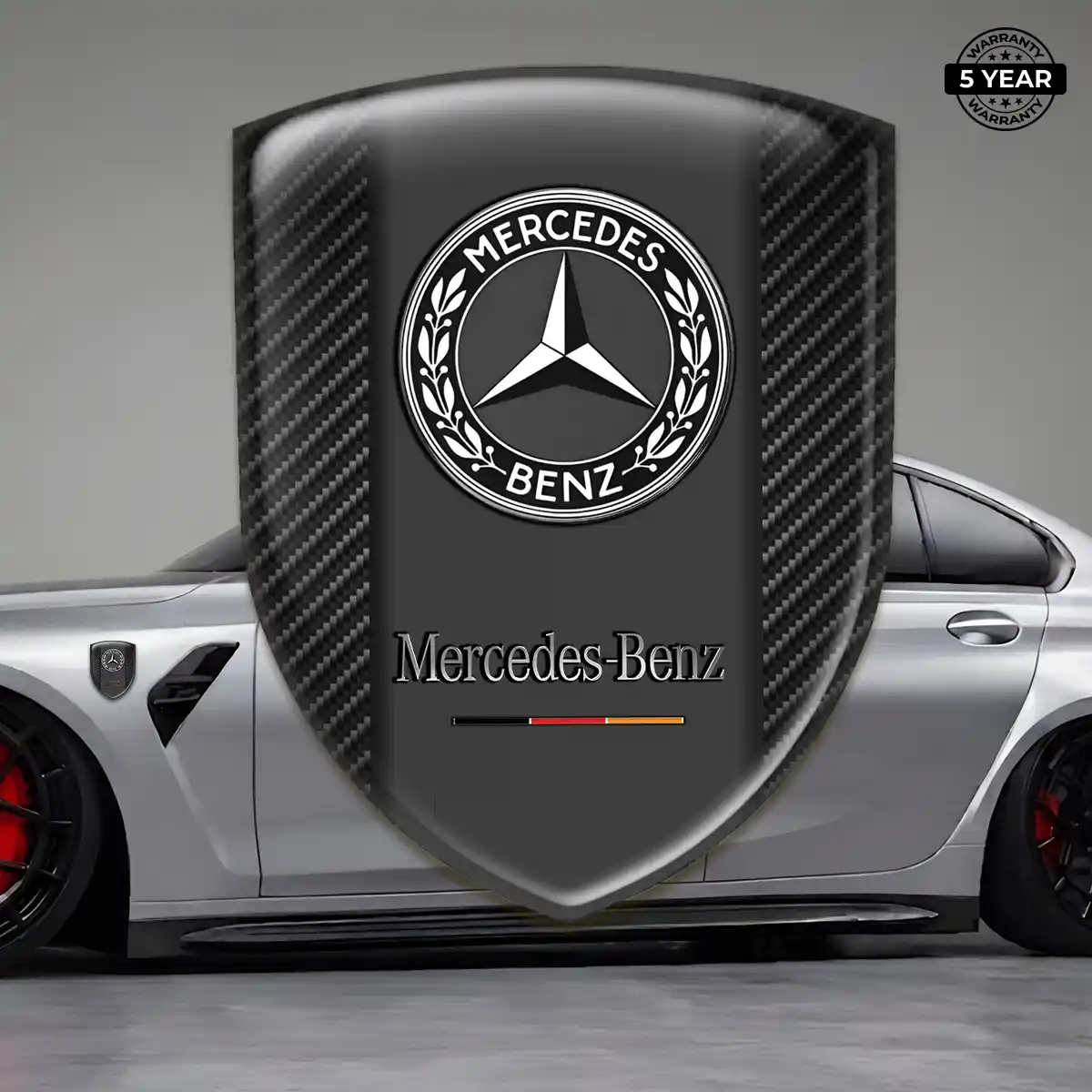 Mercedes 3D Resin Sticker Prestige Line