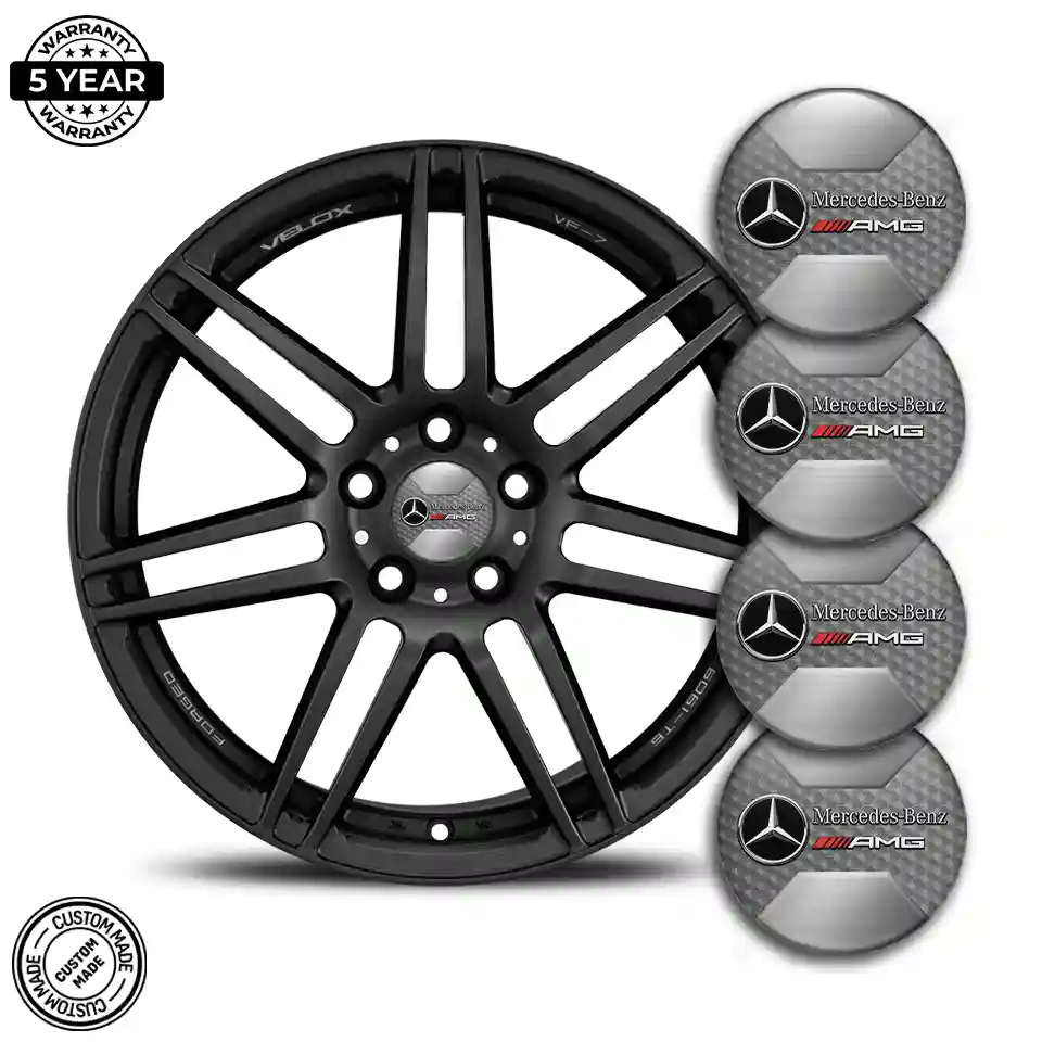 Mercedes AMG Badge Emblems Center Cap Premium Quality