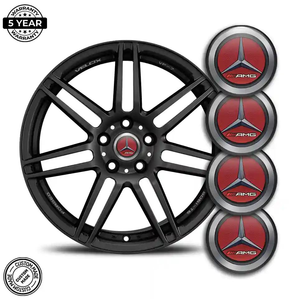 Mercedes AMG Badge Emblems Center Cap Stylish Design