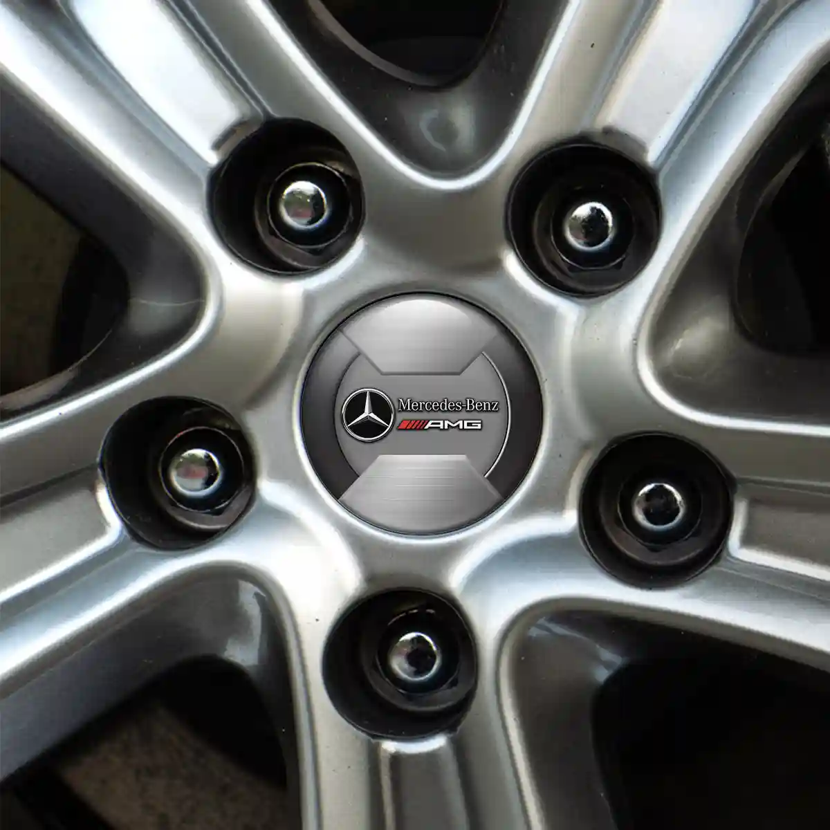 Mercedes AMG Domed Emblem Interior Design