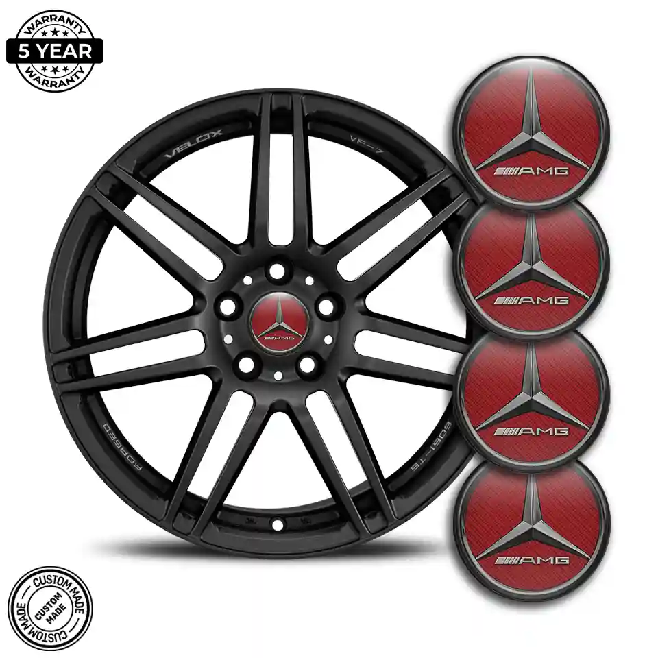 Mercedes AMG Domed Emblem Stylish Design