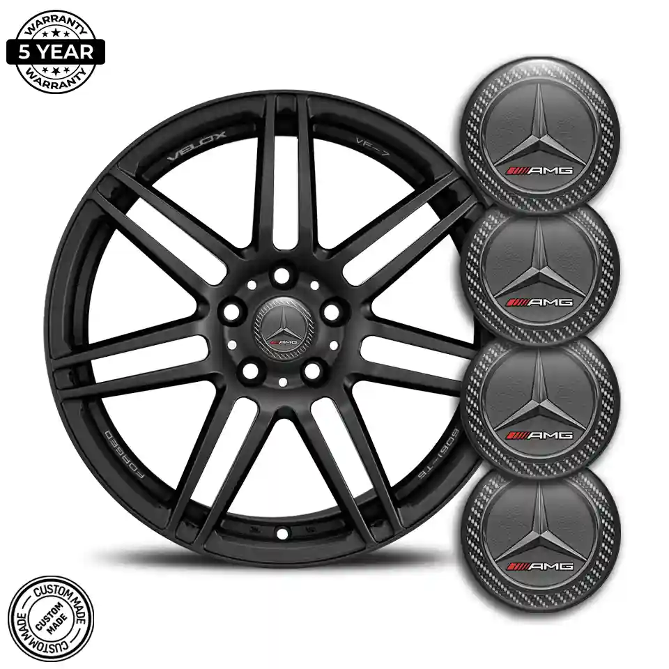 Mercedes AMG Domed Sticker Exterior Design