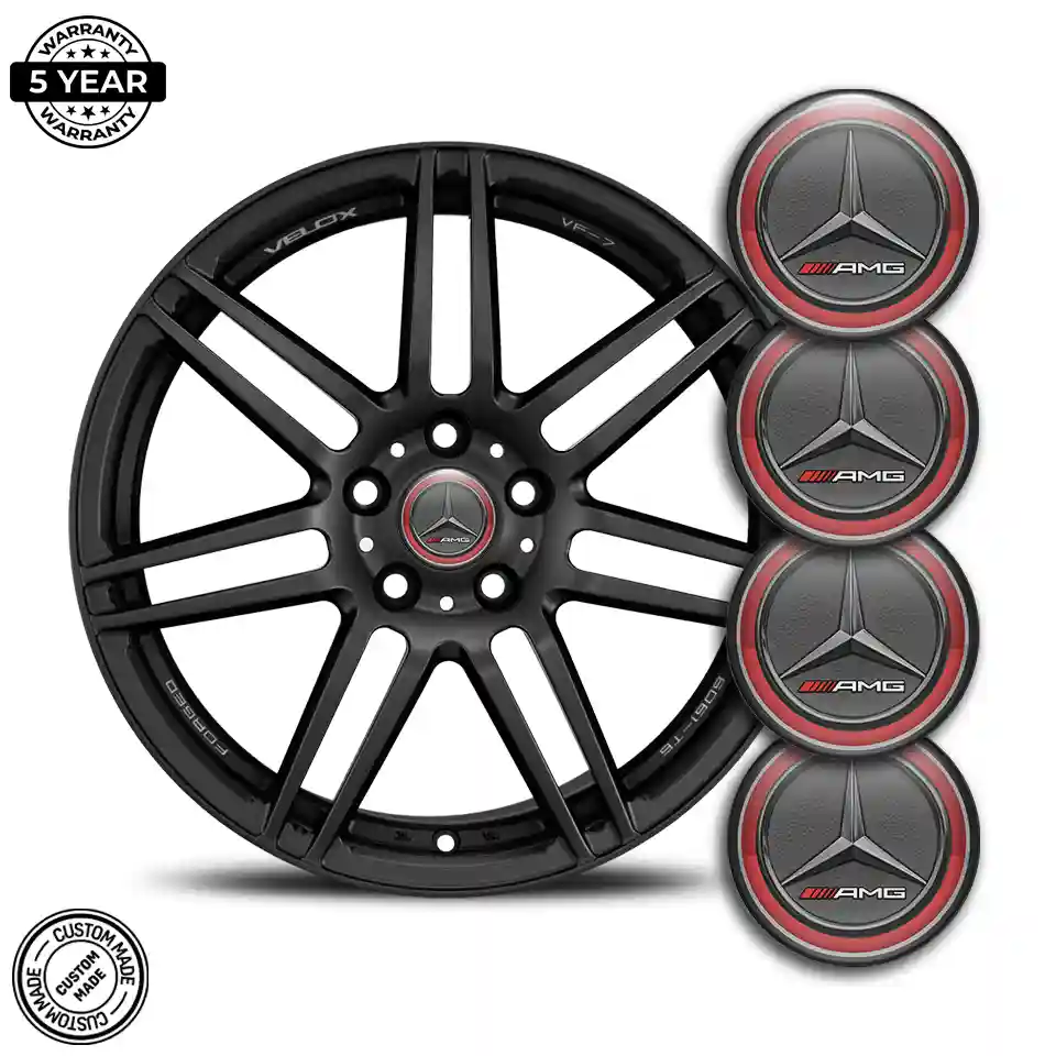 Mercedes AMG Domed Sticker Luxury Edition