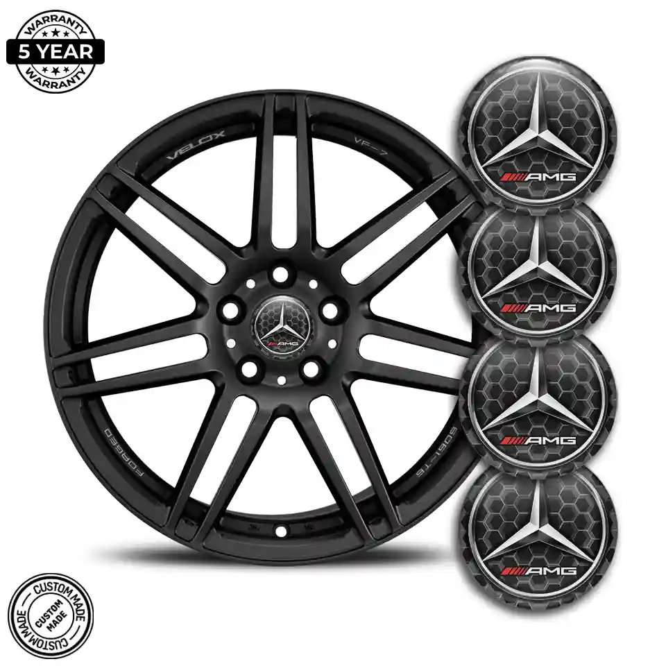 Mercedes AMG Domed Sticker Premium Edition
