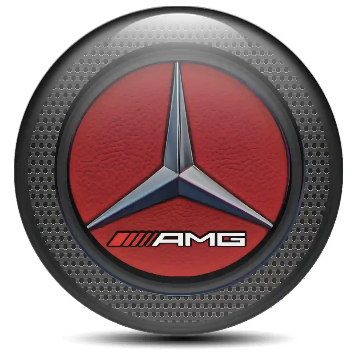 Mercedes AMG Domed Sticker Premium Resin