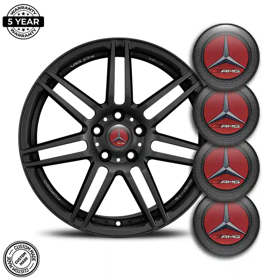 Mercedes AMG Domed Sticker Premium Resin