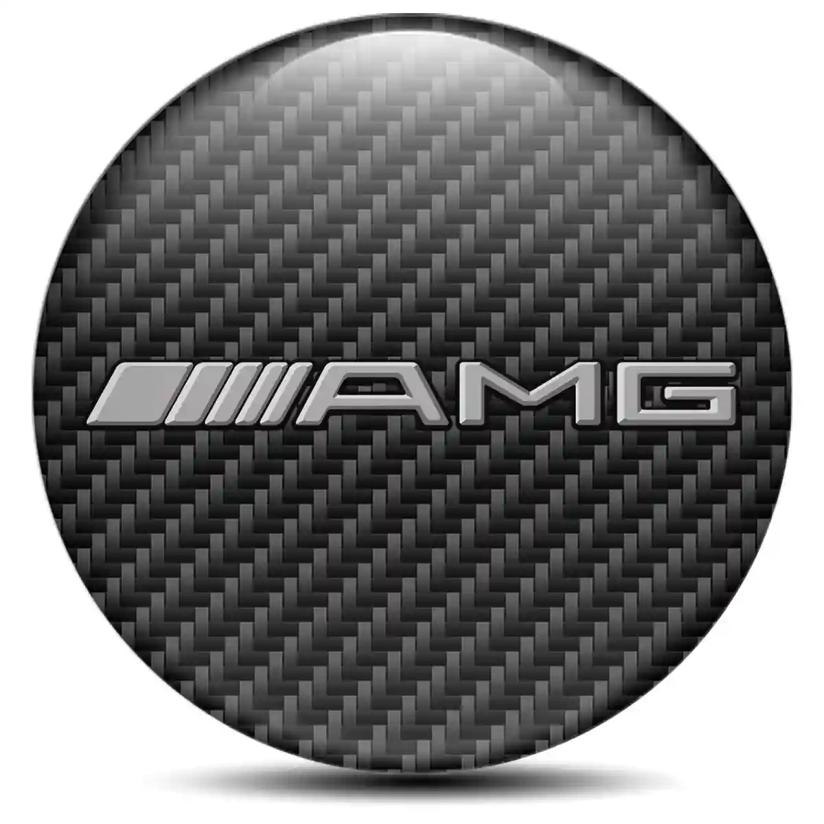 Mercedes AMG Domed Sticker Self-Adhesive Exterior Design