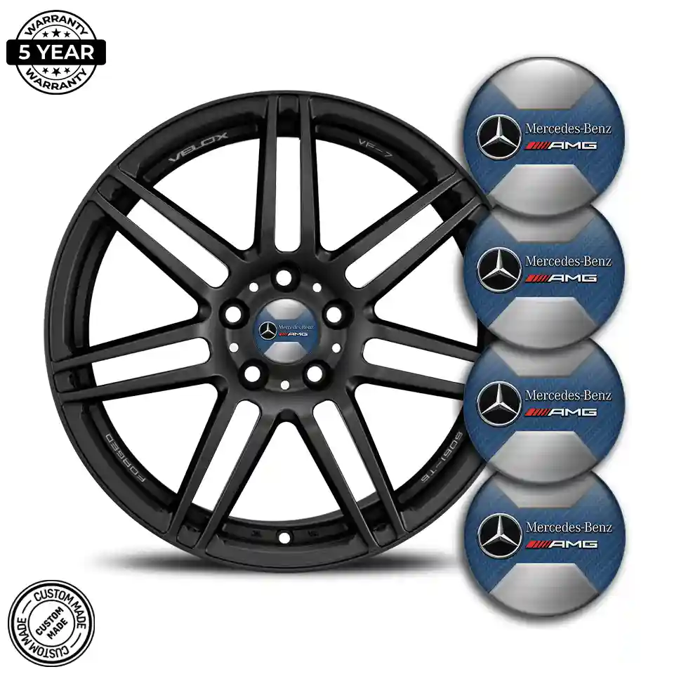 Mercedes AMG Domed Sticker Tuning Car