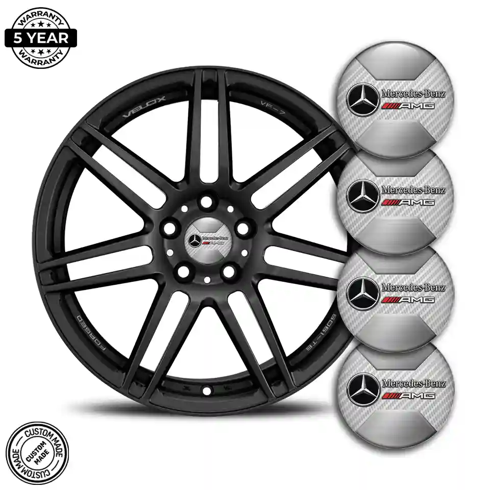 Mercedes AMG Emblem Badge Self-Adhesive High Quality