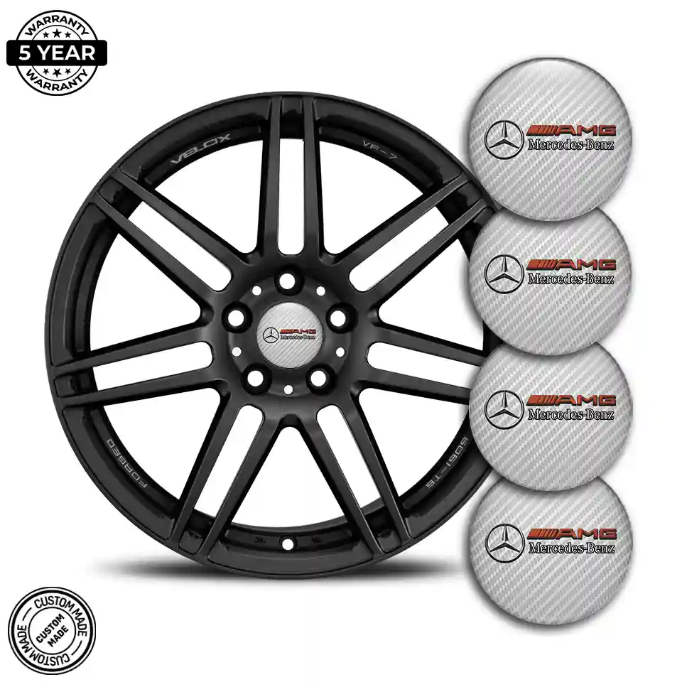 Mercedes AMG Emblem Badge Self-Adhesive Interior Design