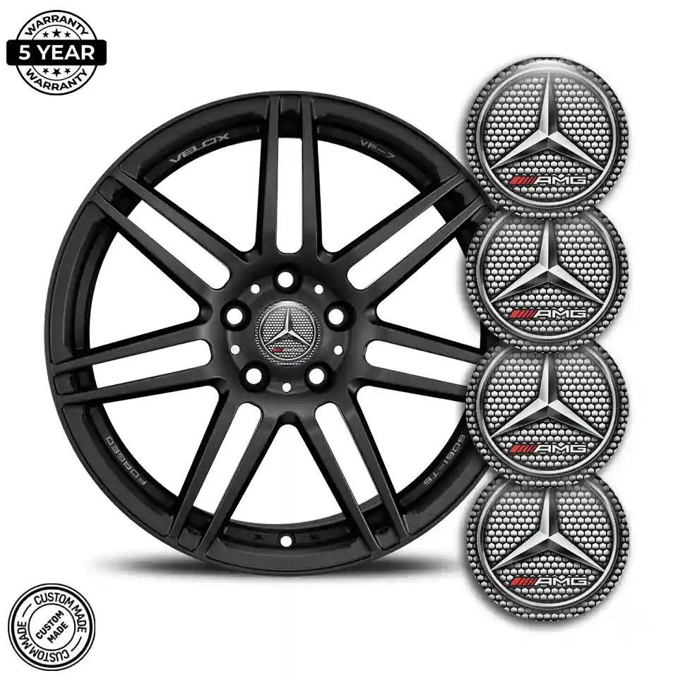 Mercedes AMG Emblem Badge Self-Adhesive Limited Edition