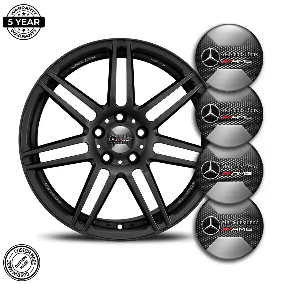 Mercedes AMG Emblem Badge Self-Adhesive Premium Edition