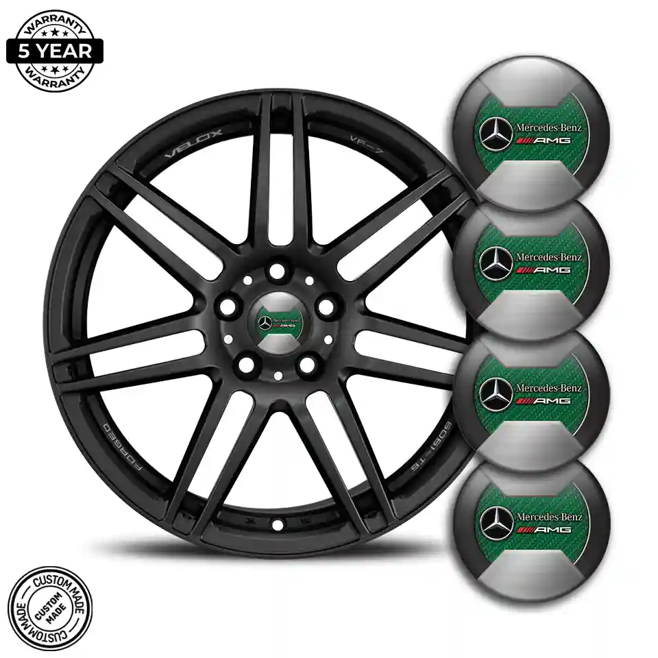 Mercedes AMG Emblem Center Hup Cap Exterior Design