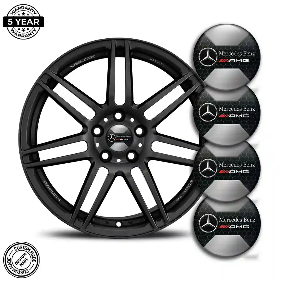 Mercedes AMG Emblem Center Hup Cap High Quality