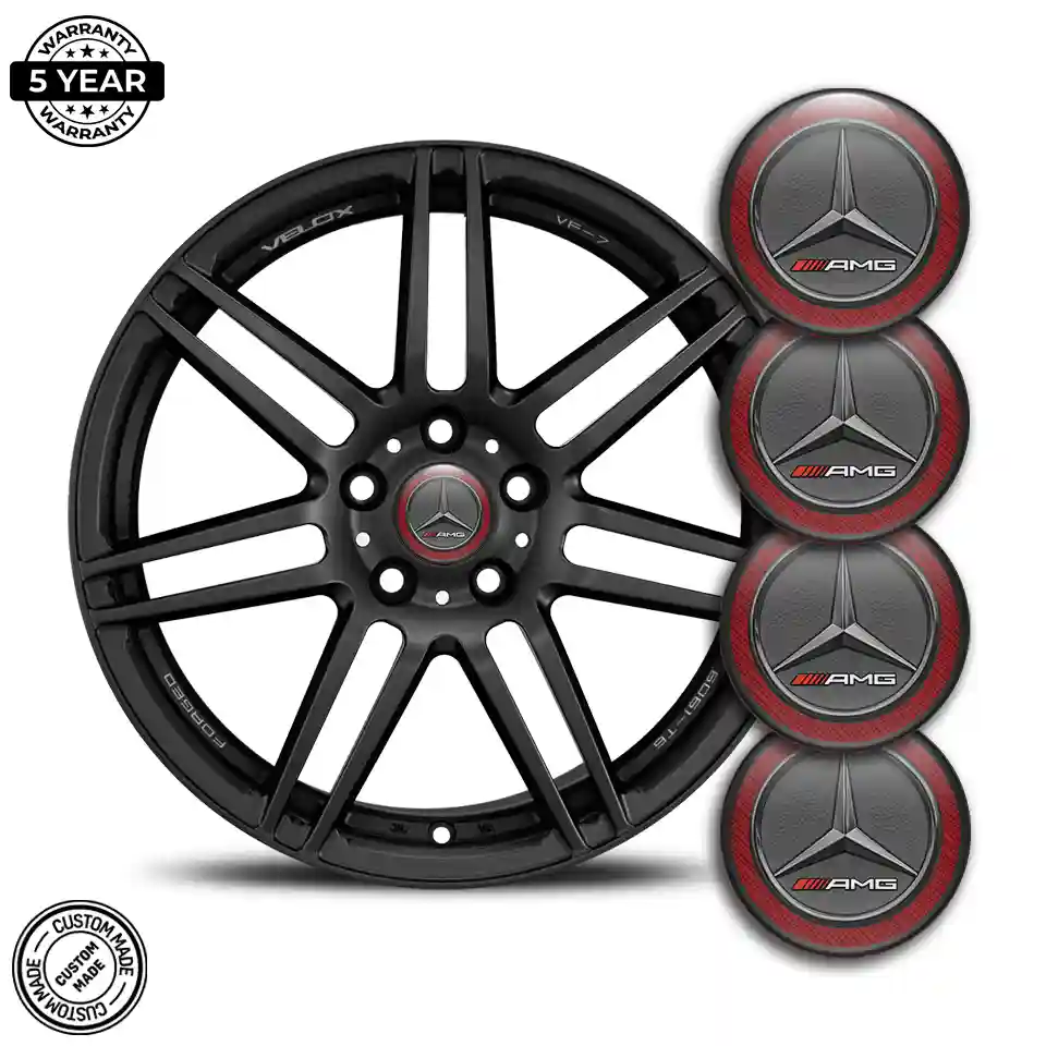 Mercedes AMG Emblem Epoxy Self-Adhesive Exterior Design
