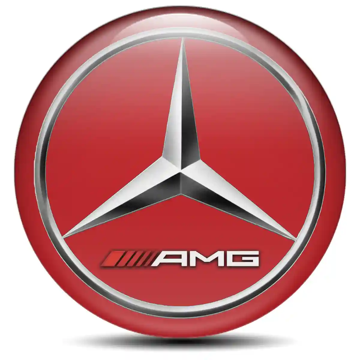 Mercedes AMG Epoxy Sticker Interior Design