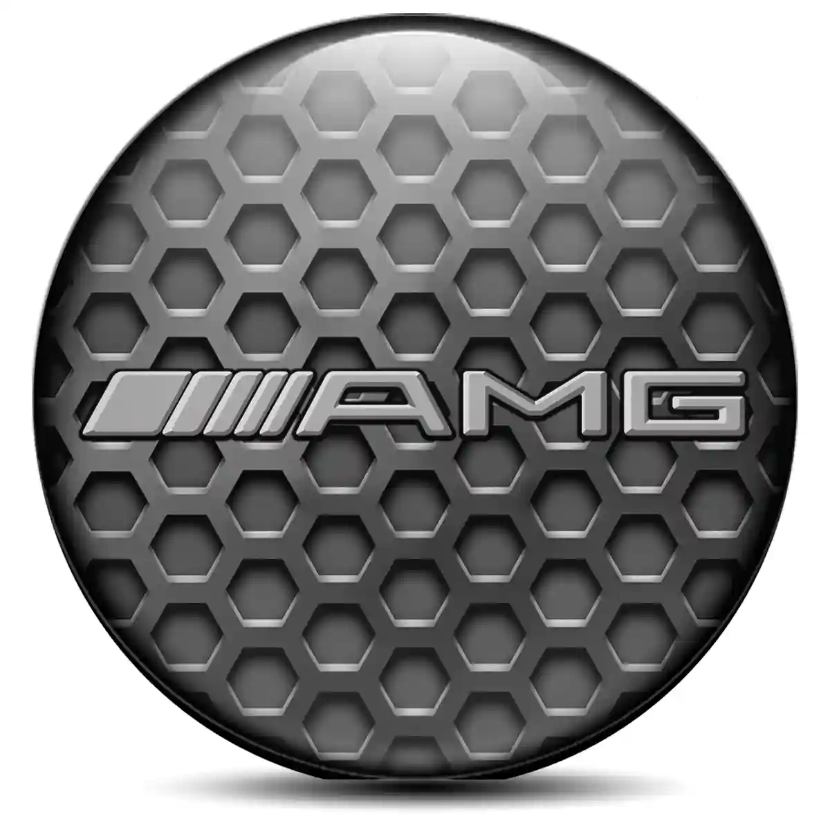 Mercedes AMG Logo Emblem Exterior Design