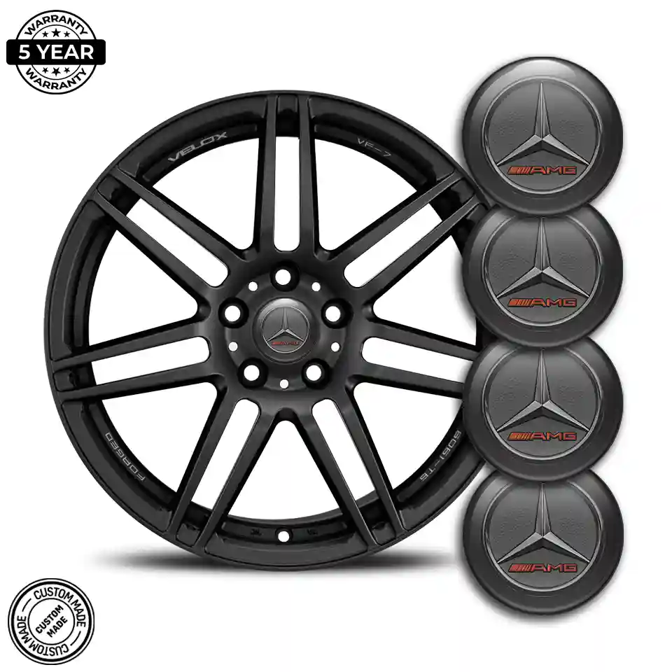 Mercedes AMG Logo Emblem Self-Adhesive Branded Edition