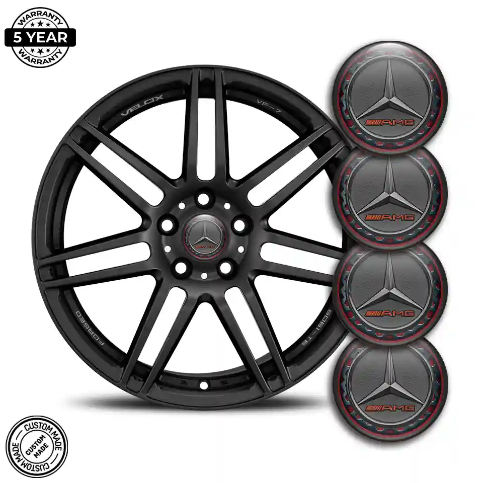 Mercedes AMG Logo Emblem Self-Adhesive Exterior Design