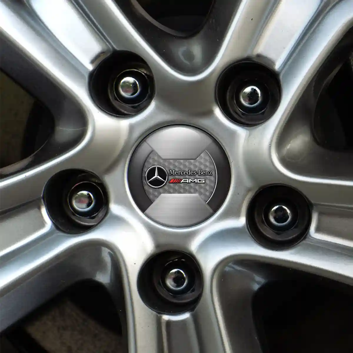 Mercedes AMG Logo Emblem Self-Adhesive Limited Edition