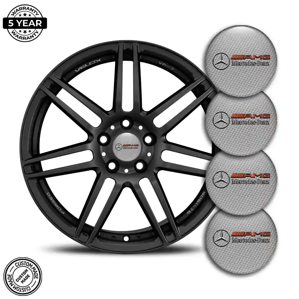 Mercedes AMG Logo Emblem Self-Adhesive Luxury Edition