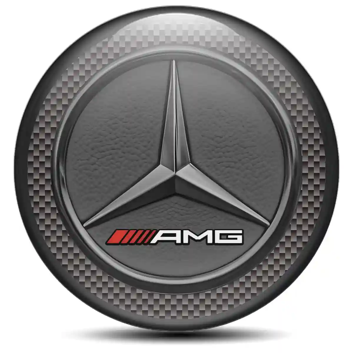 Mercedes AMG Logo Silicone Badge High Quality