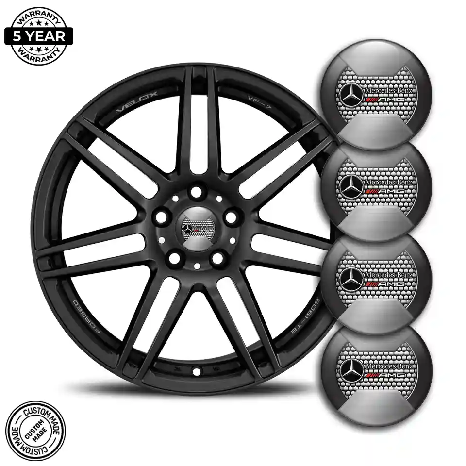 Mercedes AMG Logo Silicone Badge Luxury Edition