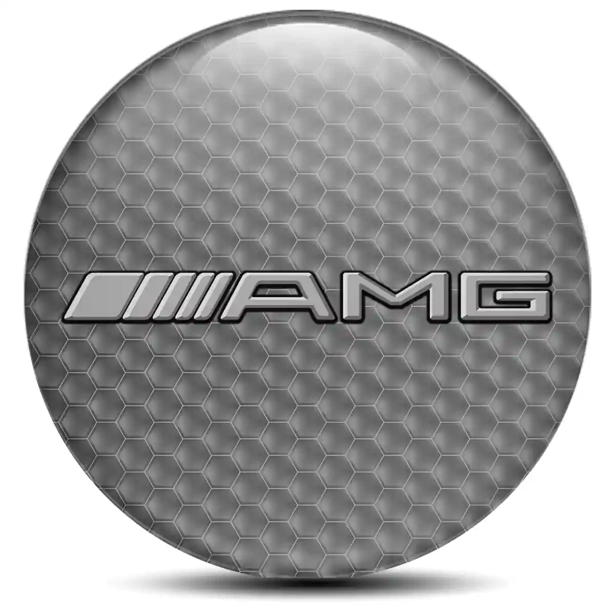 Mercedes AMG Logo Silicone Badge Self-Adhesive Exterior Design