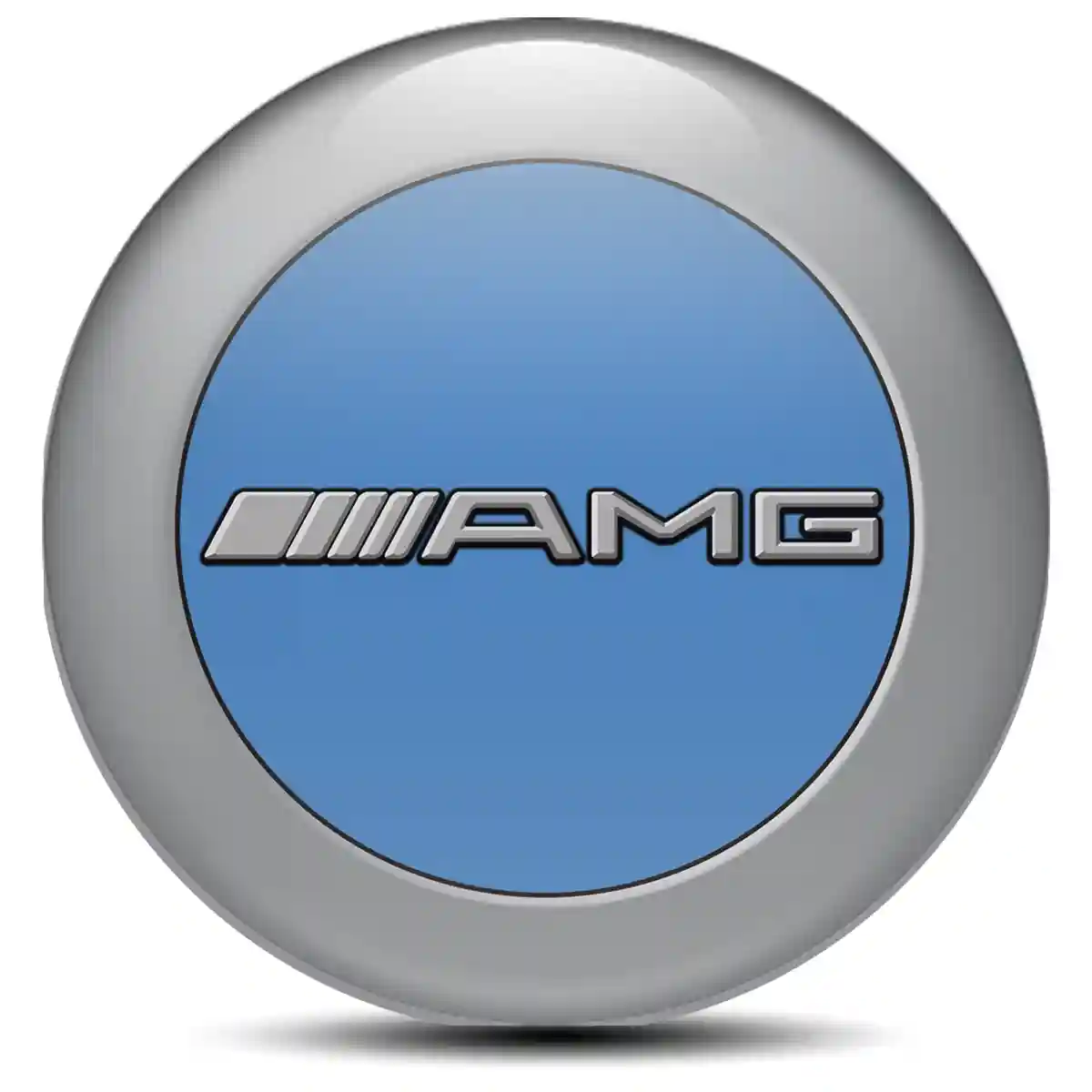 Mercedes AMG Logo Silicone Badge Self-Adhesive Stylish Design
