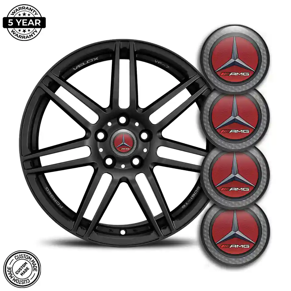 Mercedes AMG Logo Silicone Badge Tuning Car