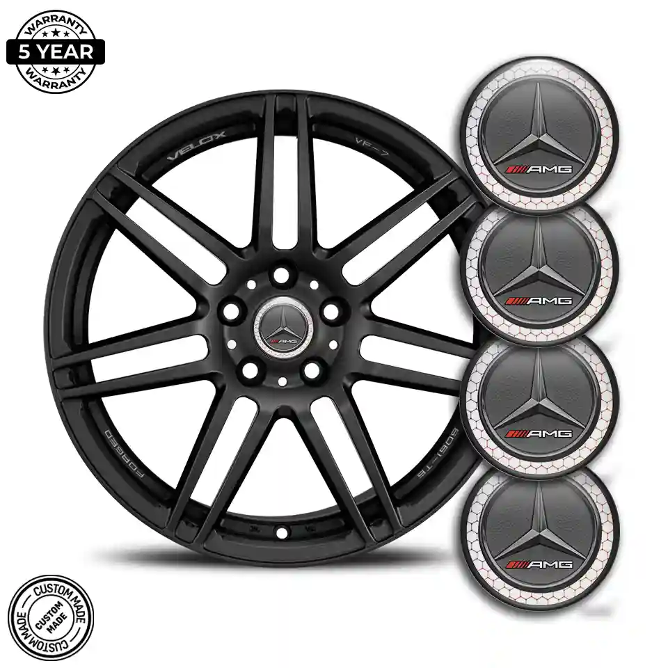 Mercedes AMG Logo Silicone Emblem Exterior Design