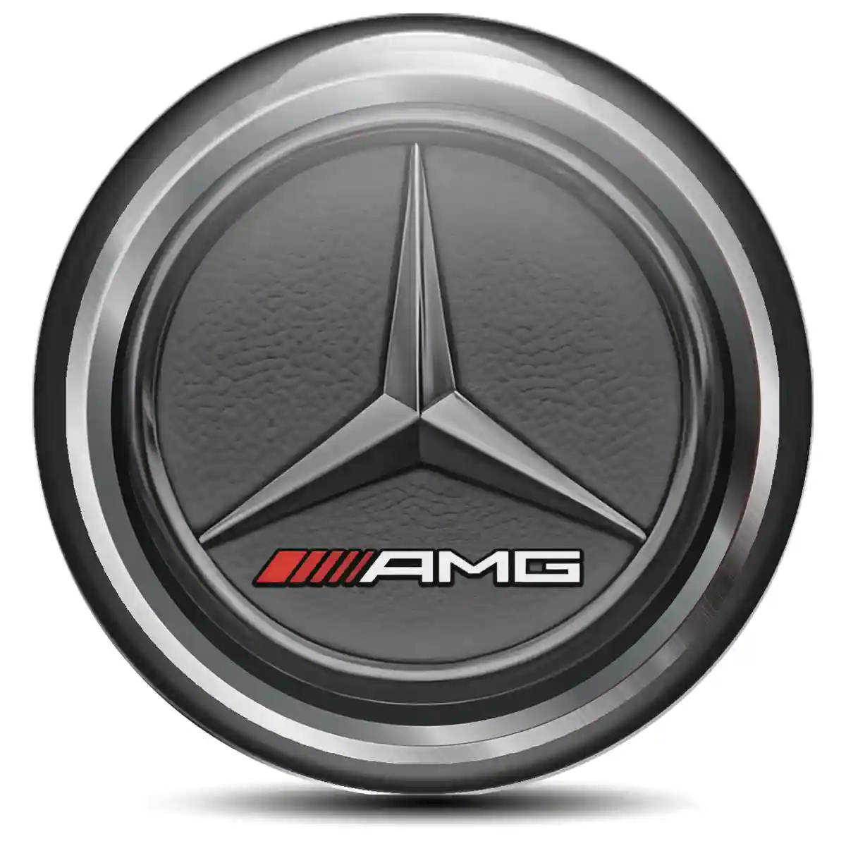 Mercedes AMG Logo Silicone Sticker Limited Edition