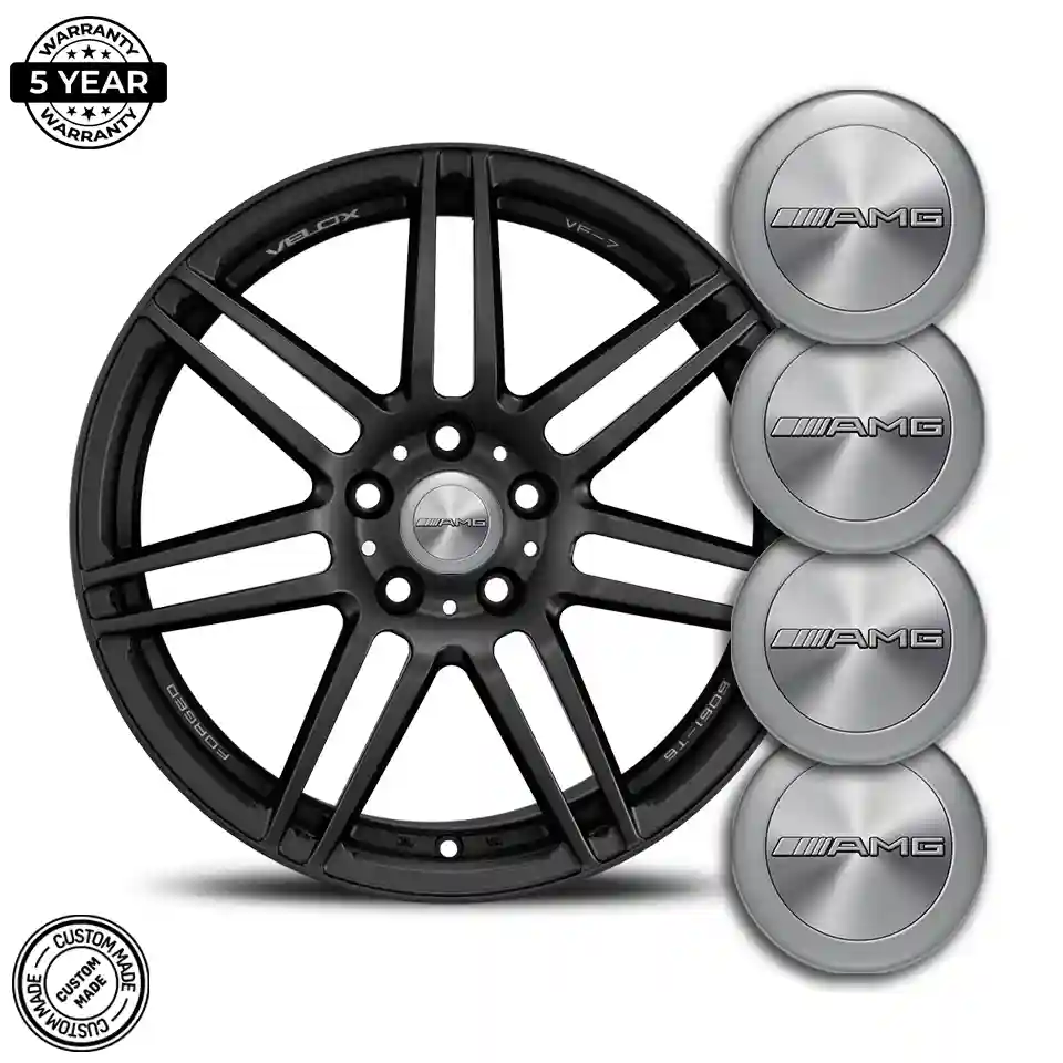 Mercedes AMG Logo Silicone Sticker Luxury Edition