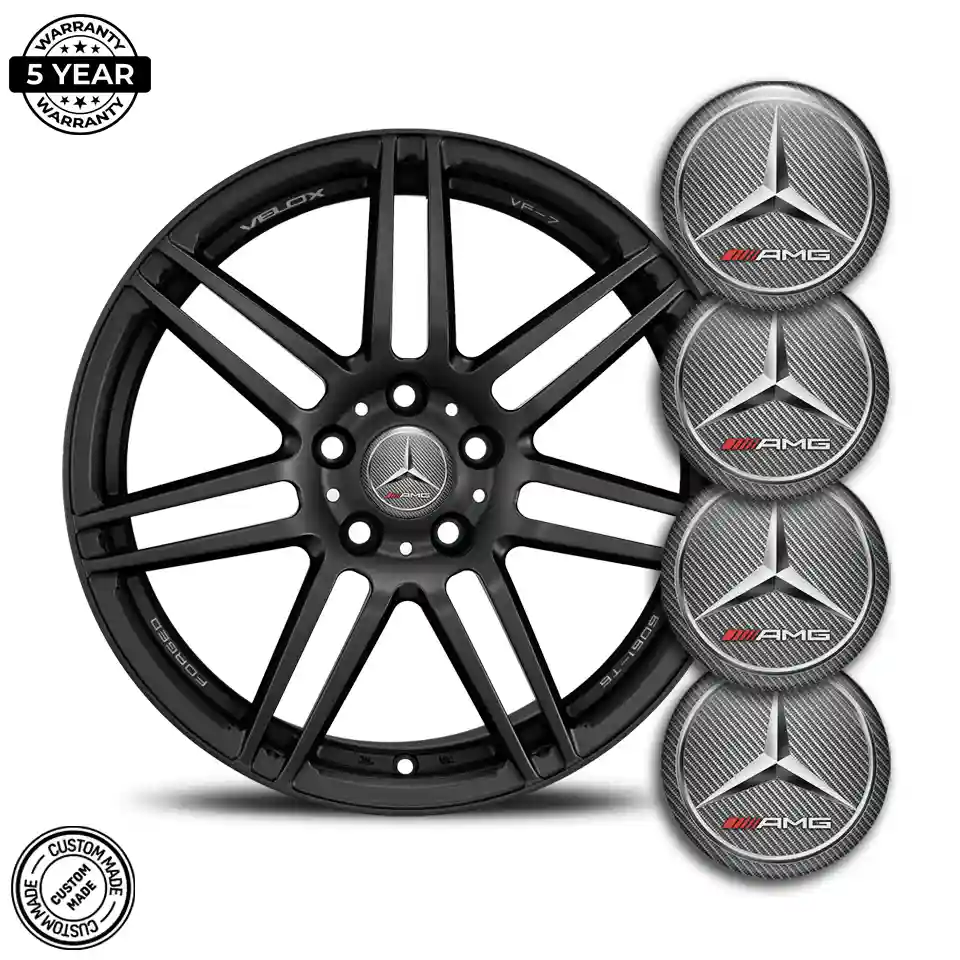 Mercedes AMG Logo Sticker High Quality