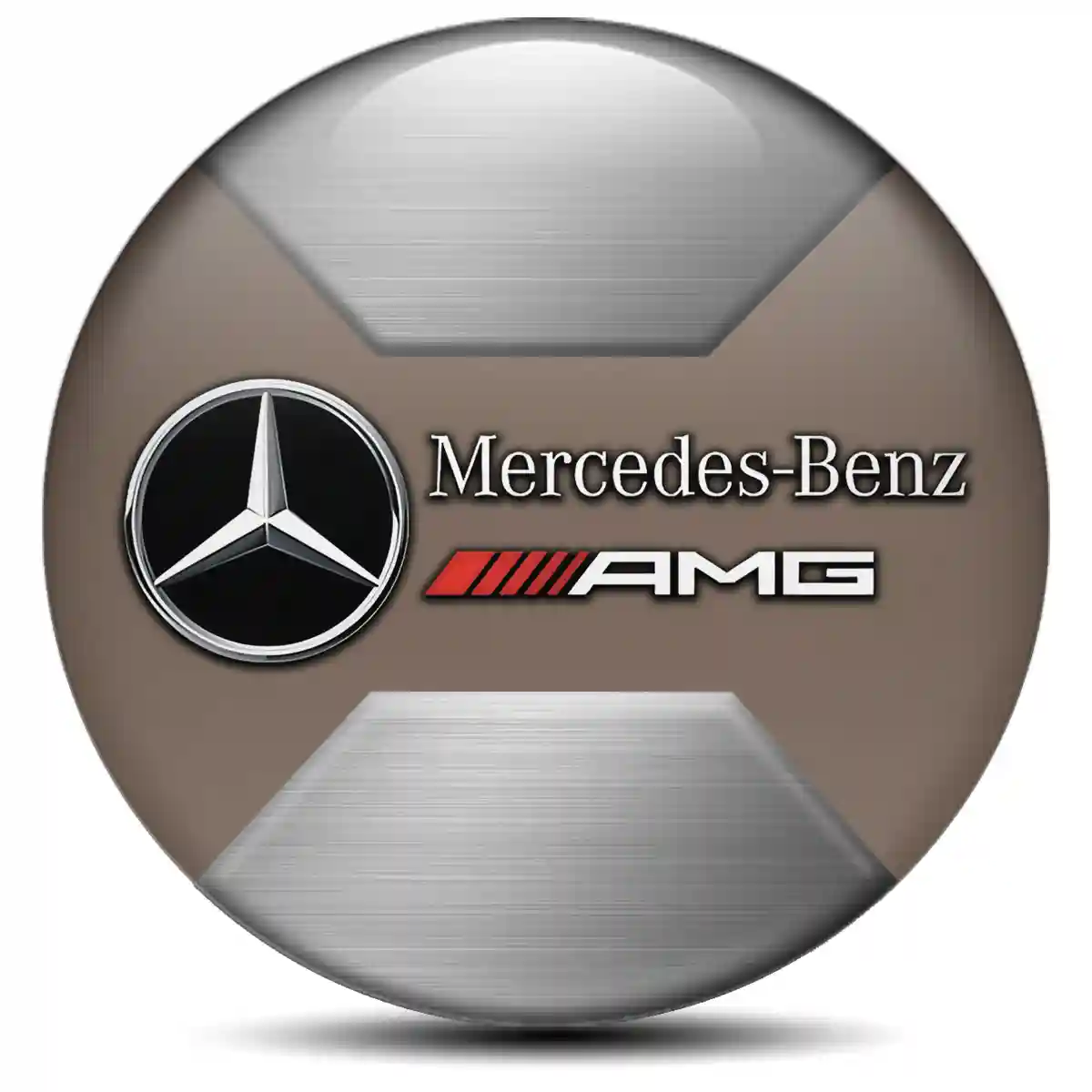 Mercedes AMG Silicone Emblem Interior Design