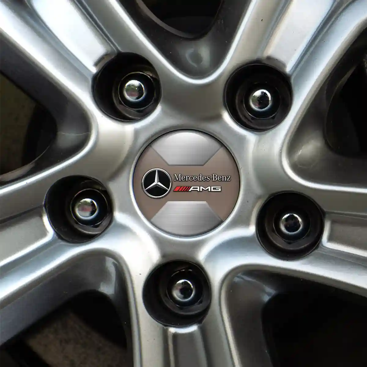 Mercedes AMG Silicone Emblem Interior Design