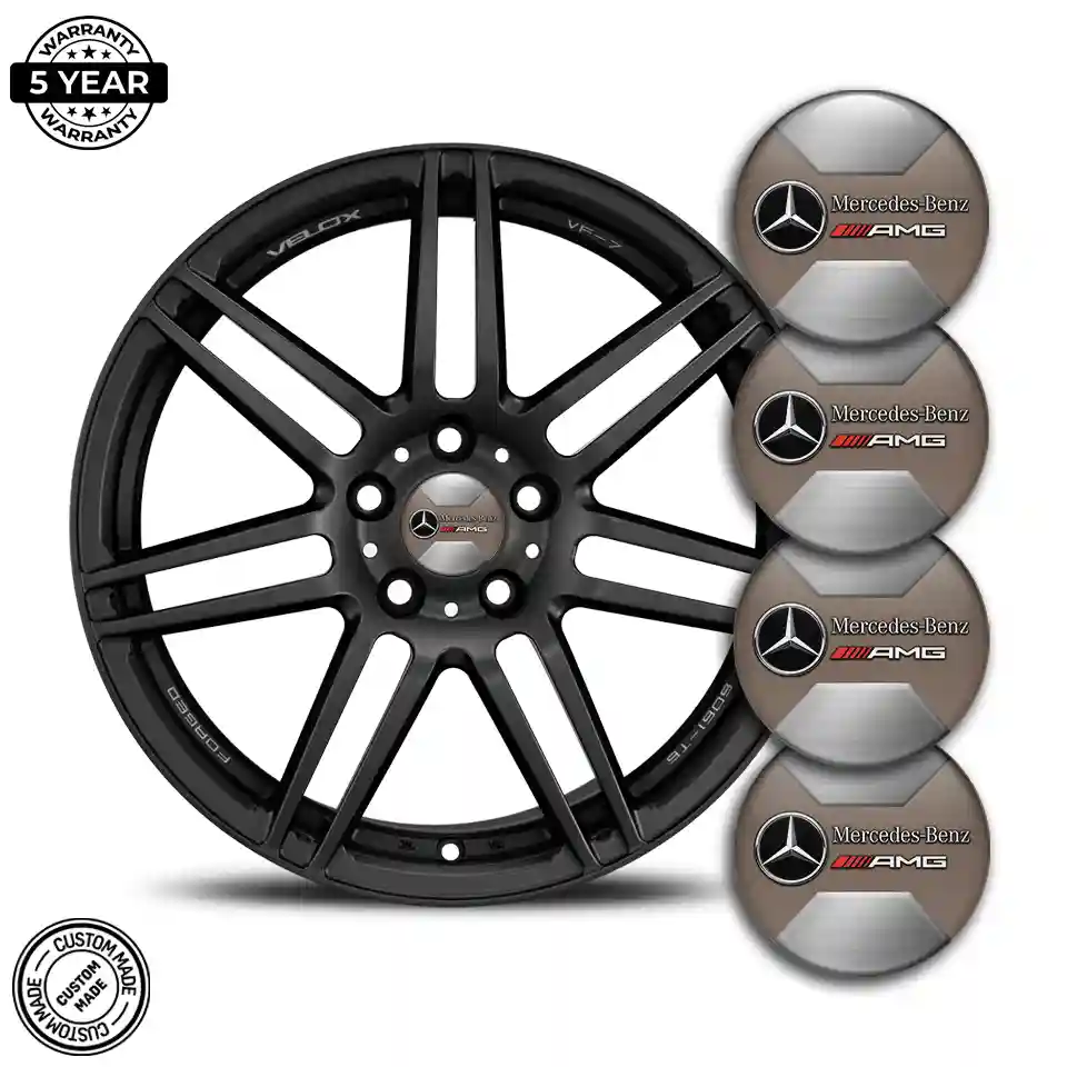 Mercedes AMG Silicone Emblem Interior Design