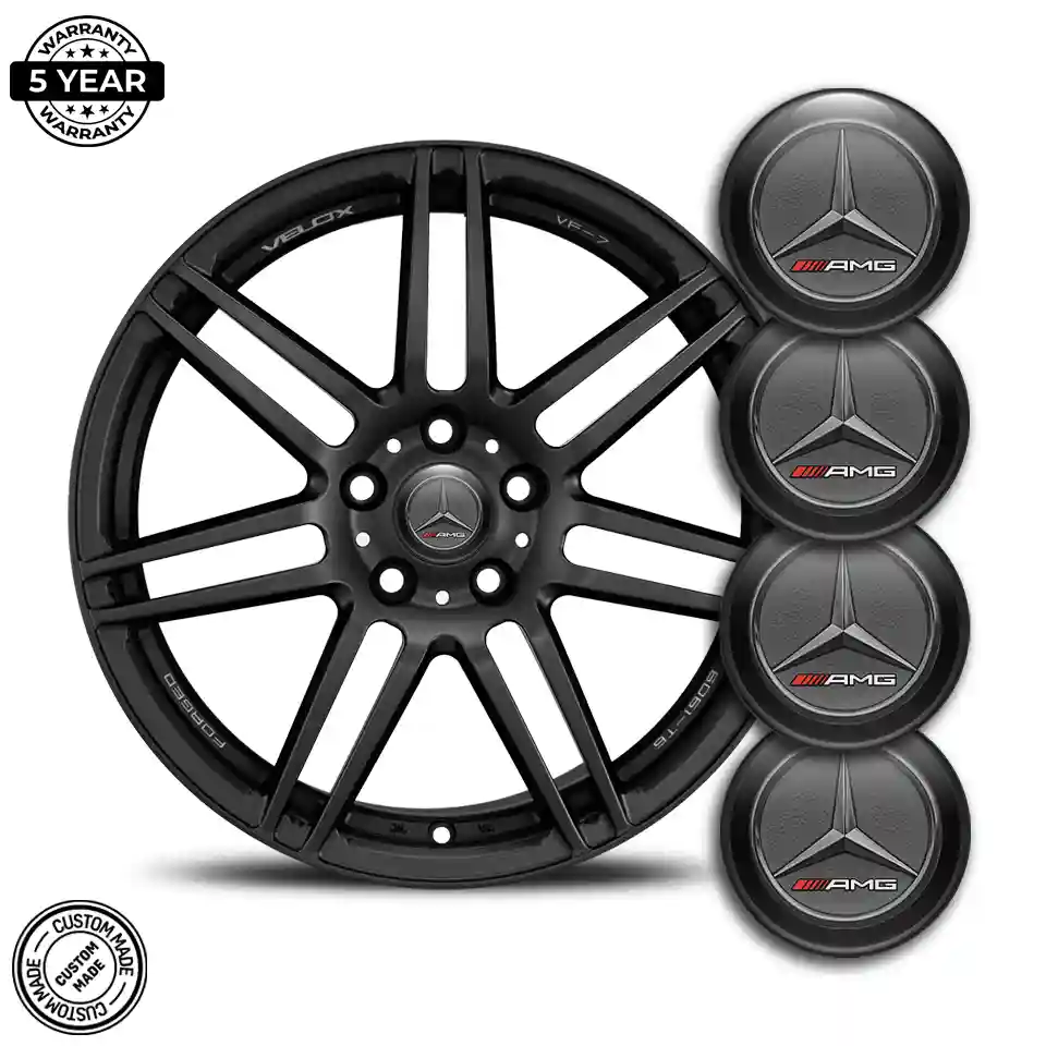 Mercedes AMG Silicone Emblem Premium Resin