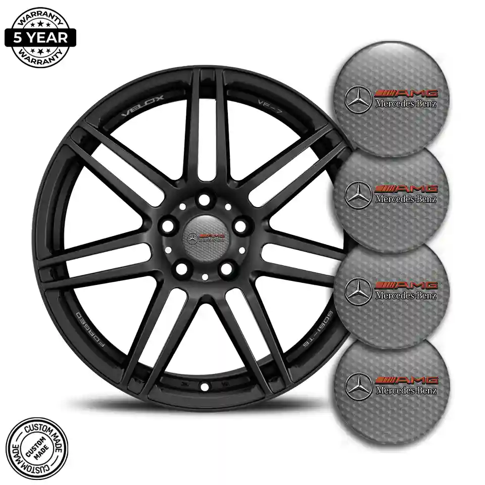 Mercedes AMG Silicone Emblem Stylish Design
