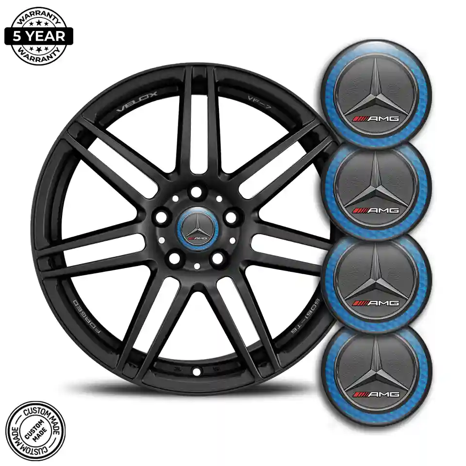 Mercedes AMG Silicone Emblem Tuning Car