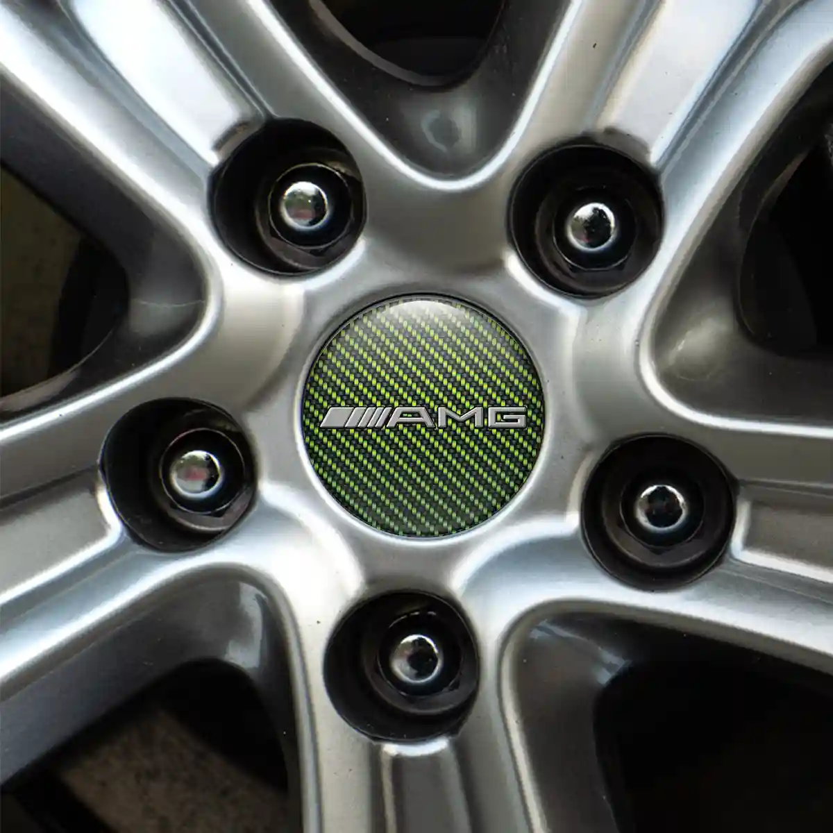 Mercedes AMG Silicone Sticker Self-Adhesive Interior Design