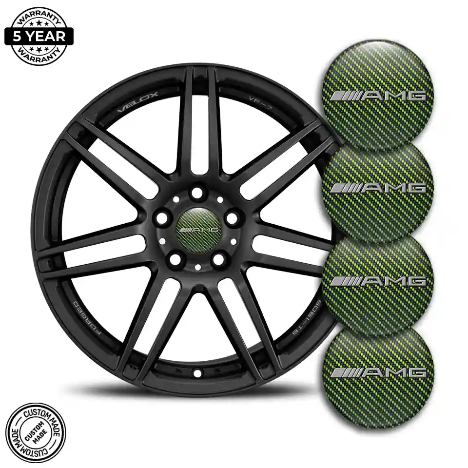 Mercedes AMG Silicone Sticker Self-Adhesive Interior Design